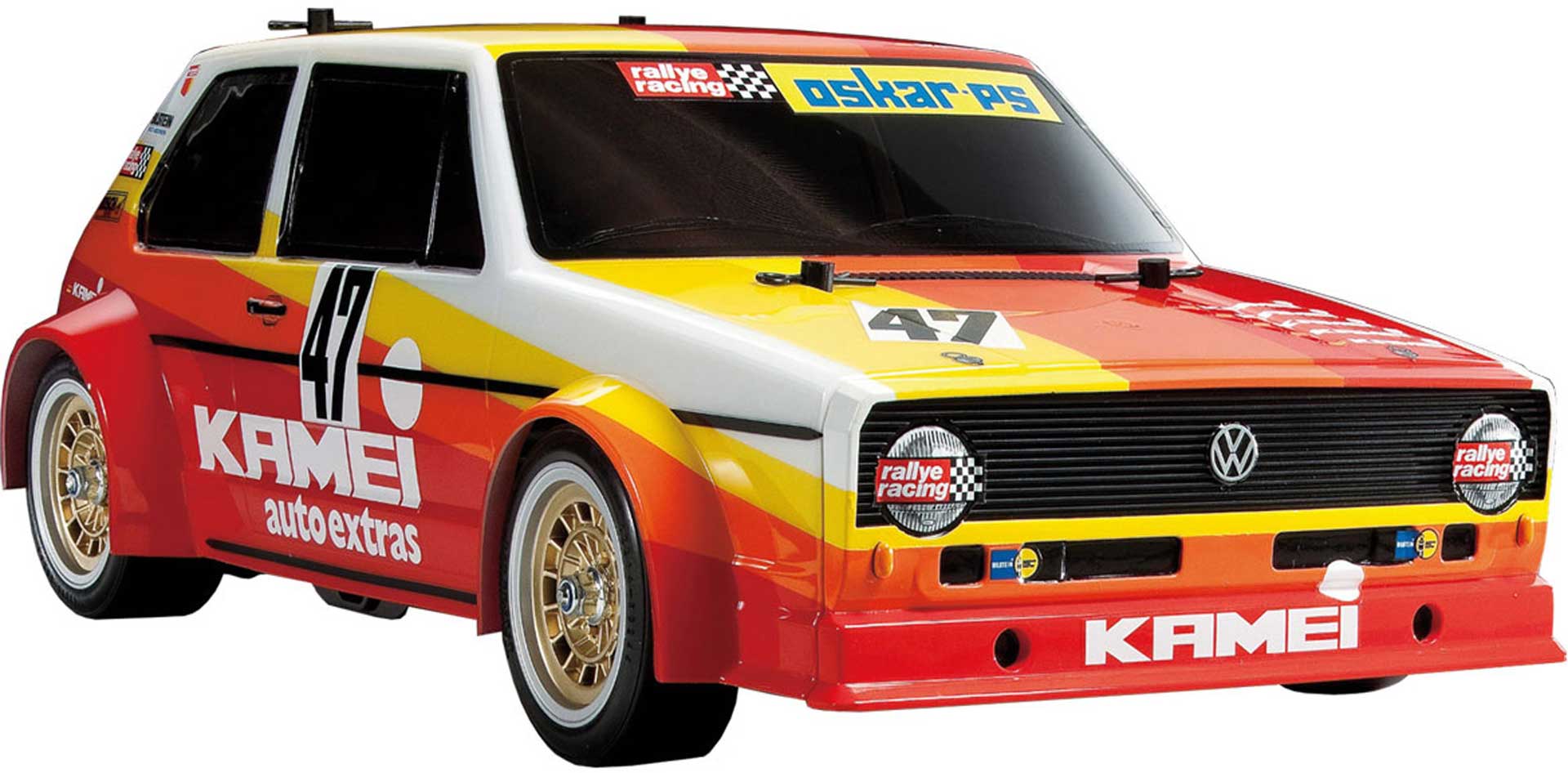 9703421.jpg TAMIYA KAMAI VW GOLF RACING GR.2 1/12 M-05 WA – Bild 1