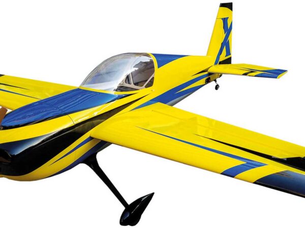 EXTREMEFLIGHT-RC SLICK 580 74" ARF GELB / BLAU