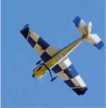 EXTREMEFLIGHT-RC SLICK 580 74" ARF GELB / BLAU – Bild 4