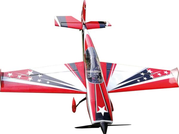 EXTREMEFLIGHT-RC EXTRA 300 78" V3 Plus ROT / SCHWARZ ARF mit Tragflächen-Schnellverschluss
