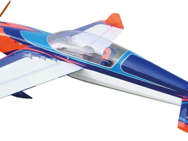 EXTREMEFLIGHT-RC EXTRA 300 85" ORANGE / BLAU / WEISS ARF VERBRENNER/ELEKTRO VERSION