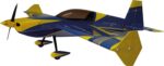 EXTREMEFLIGHT-RC EDGE 540 60" V2 Plus BLAU/GELB ARF mit Tragflächen-Schnellverschluss