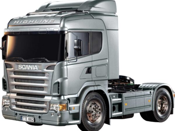TAMIYA Scania R470 Silber Edition 1/14 EP Kit (Silber vorlackiert)