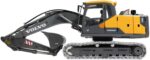 FM-ELECTRICS EC160E Volvo-Vollmetallbagger Gelb 1:14 elektrisch RTR – Bild 3