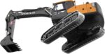 FM-ELECTRICS EC160E Volvo-Vollmetallbagger Gelb 1:14 elektrisch RTR – Bild 4