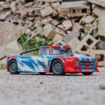 ARRMA 1/8 INFRACTION 4WD MEGA Resto-Mod Truck Blau/Rot – Bild 5