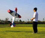 EXTREMEFLIGHT-RC LASER 60" V3 Plus blau/weiss/rot ARF mit Tragflächen-Schnellverschluss – Bild 5