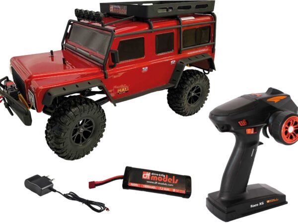 DRIVE & FLY MODELS DF-4J Crawler XXL Special Edition ROT Side Bars