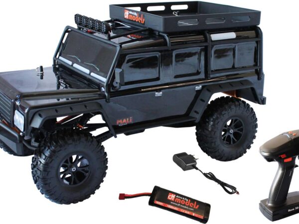 DRIVE & FLY MODELS DF-4J Crawler XXL Special Edition BLACK Side Bars