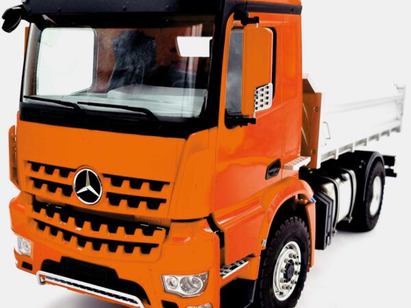 FM-ELECTRICS Mercedes-Benz Arocs 4x4 Hydraulik 1:14 LKW Kipper Orange