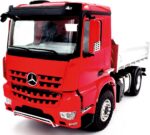 FM-ELECTRICS Mercedes-Benz Arocs 4x4 Hydraulik 1:14 LKW Kipper Rot