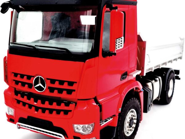 FM-ELECTRICS Mercedes-Benz Arocs 4x4 Hydraulik 1:14 LKW Kipper Rot