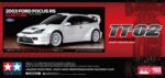 TAMIYA Ford Focus RS Custom 1/10 TT-02 Bausatz – Bild 2