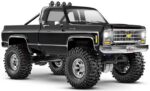 TRAXXAS TRX-4M 79 CHEVY K10 4X4 LIFTED SCHWARZ 1/18 CRAWLER RTR BRUSHED, MIT AKKU UND USB LADEGERÄT