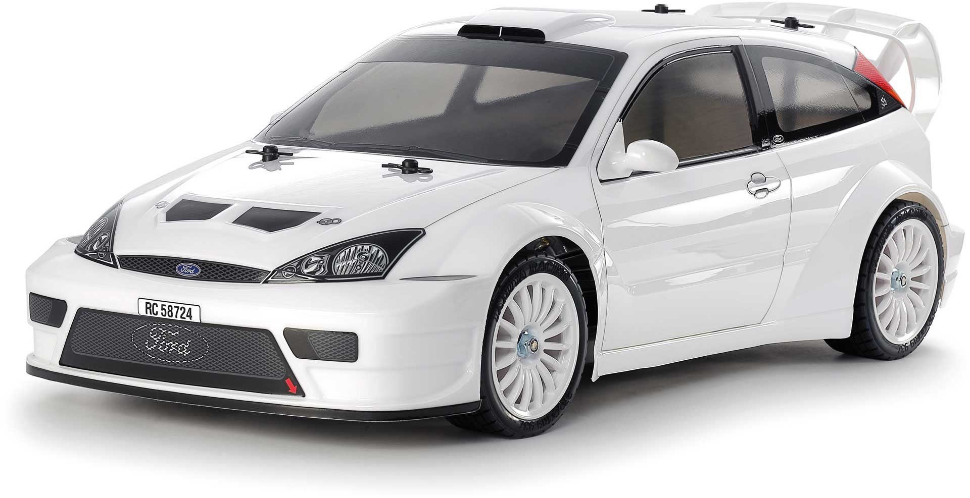 9797511.jpg TAMIYA Ford Focus RS Custom 1/10 TT-02 Bausatz mit vorlackierter Karosserie – Bild 1