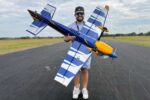 EXTREMEFLIGHT-RC Turbo Raven 69" V2 Plus Gelb/Blau ARF – Bild 4