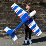 EXTREMEFLIGHT-RC Turbo Raven 69" V2 Plus Rot/Blau ARF – Bild 5