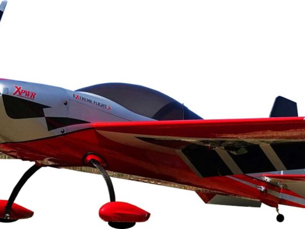 EXTREMEFLIGHT-RC Extra NG 60" rot / silber RXR Receiver ready (Empfänger "fertig" ) PNP