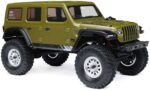 AXIAL SCX24 Jeep Wrangler JLU 4X4 Grün 1/24 Rock Crawler Brushed RTR – Bild 4