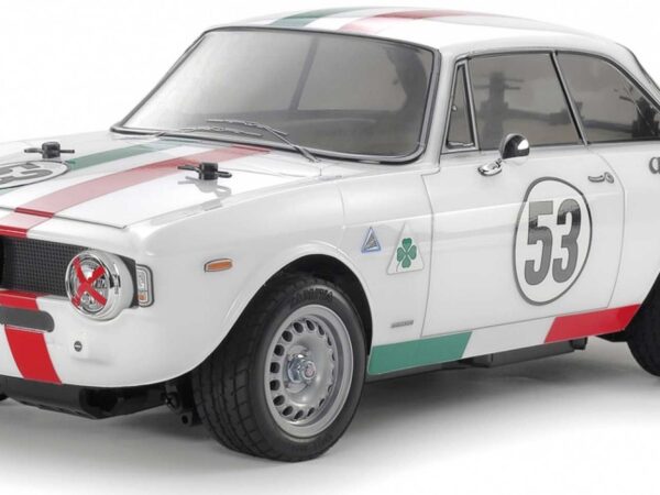 TAMIYA Alfa Romeo Giulia Club 1/10 MB-01 Bausatz inkl. lackierter Karosserie