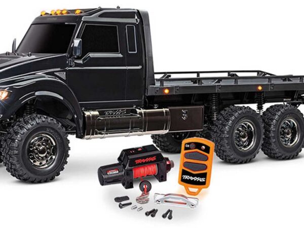 TRAXXAS TRX-6 ULT. RC HAULER 6X6 SCHWARZ 1/10 TRUCK RTR BRUSHED + WINDE / LED-LICHT