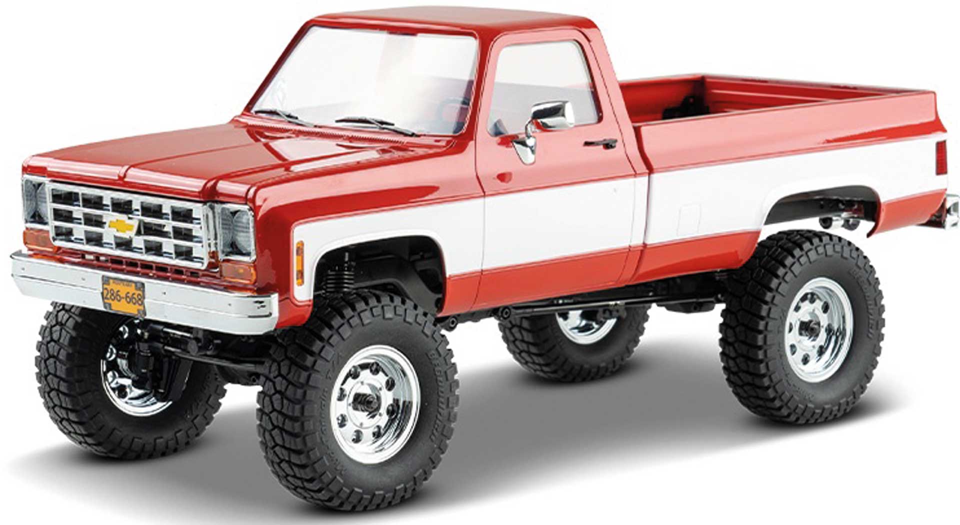 9799394.jpg FMS Chevrolet K10 1:18 rot - RTR 2.4GHz – Bild 1