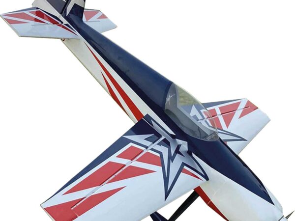 AJ AIRCRAFT Slick 540 51" ARF Rot/Blau Kunstflugmodell