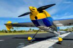 EXTREMEFLIGHT-RC EDGE 540 67" Blau/Gelb ARF – Bild 5