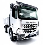FM-ELECTRICS Mercedes-Benz Arocs 4x4 Kipper 1/14 RTR silber