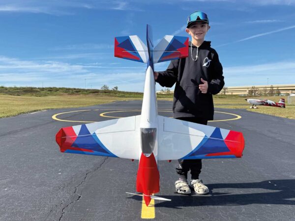 EXTREMEFLIGHT-RC LASER 49" Blau/Weiss RXR ( empfängerfertig )