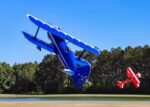 EXTREMEFLIGHT-RC Muscle Bipe 85" Blau ARF Sternmotor Version! – Bild 3