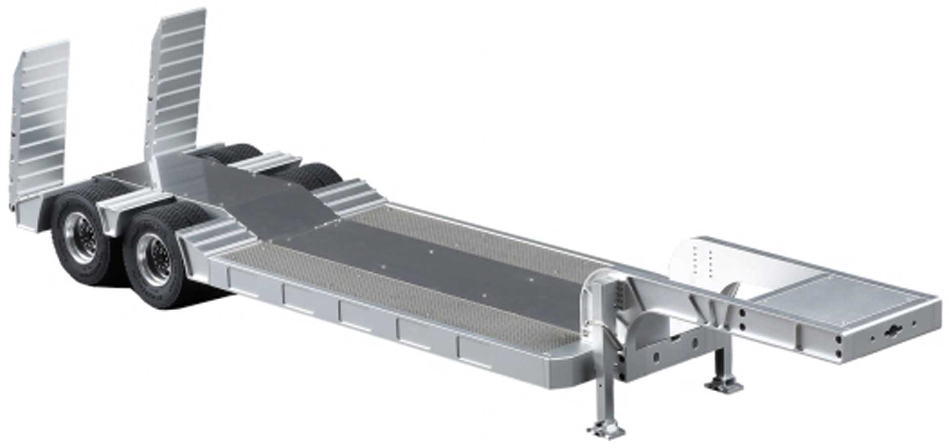 9809486.jpg FM-ELECTRICS FM E012 Double Tieflader 1:14 – Bild 1