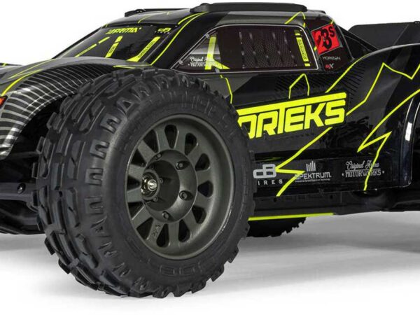 ARRMA VORTEKS 223S 1/10 DSC 2WD RTR Brushless Stadium Truck, Gelb