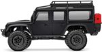TRAXXAS TRX-4M Land Rover Defender 4x4 schwarz 1/18 Crawler RTR Brushed, mit Akku und USB Ladegerät – Bild 3