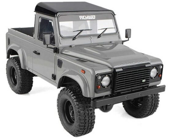 RC4WD Gelande II 1/10 RTR mit 2015 Land Rover Defender D90 grau Hard Body Set