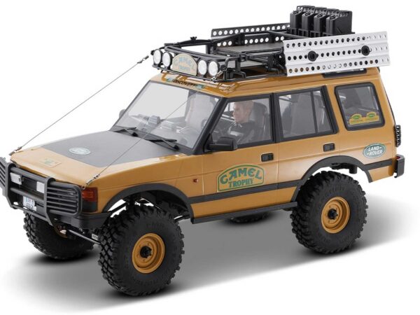FMS Land Rover Discovery FCX10 1:10 gelb - RS 2.4GHz Camel Trophy