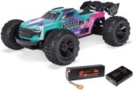 ARRMA MINI KRATON 1/16 3S DSC 4X4 RTR Brushless Speed Truck (inkl. Akku & Ladegerät) Türkis/Pink