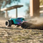 ARRMA MINI KRATON 1/16 3S DSC 4X4 RTR Brushless Speed Truck (inkl. Akku & Ladegerät) Türkis/Pink – Bild 2