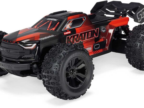 ARRMA MINI KRATON 1/16 3S DSC 4X4 RTR Brushless Speed Truck Schwarz/Rot