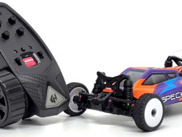 Hobby Plus RC 2WD Buggy "Speck-B" 1/24 RTR (Razor Orange) + Absima Hardcase Transporttasche