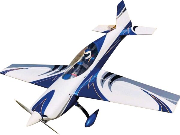 EXTREMEFLIGHT-RC B-Ware EXTRA NG 104" V2 Blau/Weiss ARF mit Tragflächenschnellverschluss